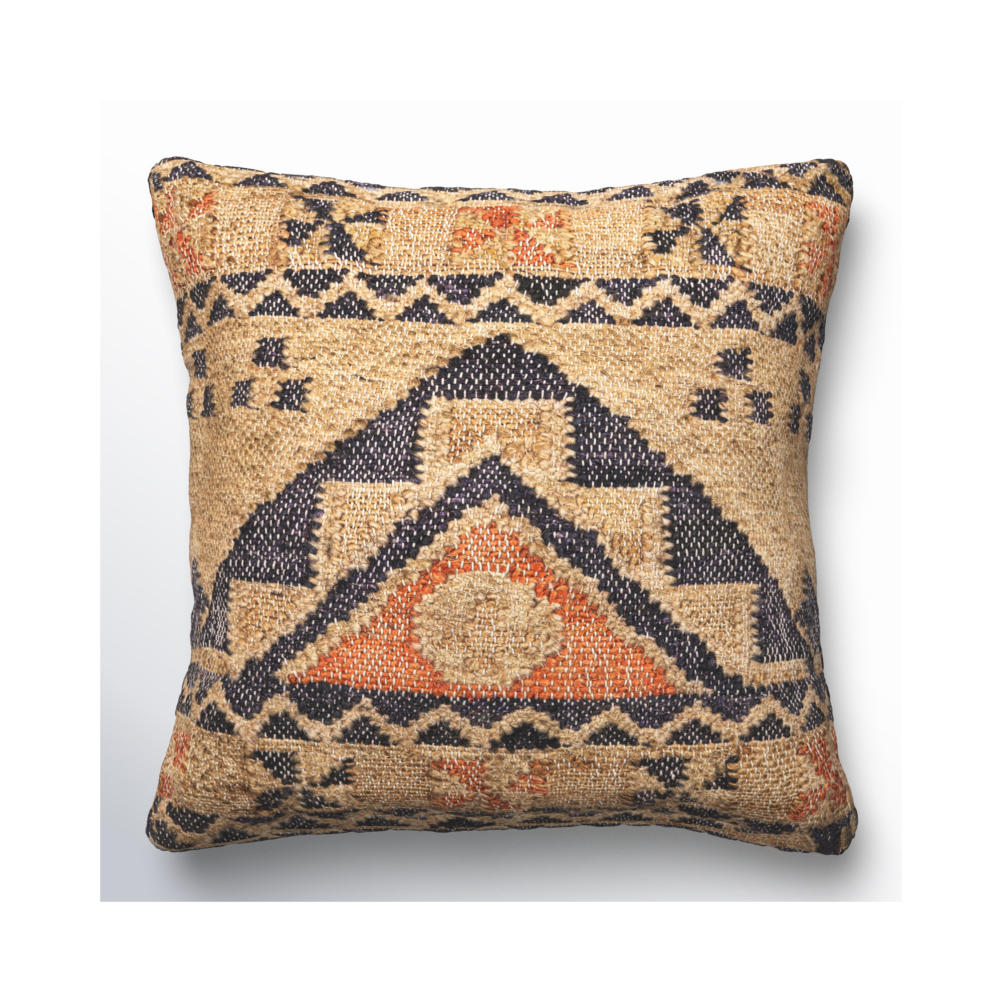 Lucey Geometric Pillow Cover, 22" x 22"