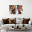 2 Piece Wrapped Canvas Print