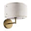 Takai Solid Brass Armed Sconce