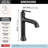 Single Handle Mid-Height Bathroom Faucet-124395047
