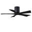 60" Irene 5-Blade Hugger Ceiling Fan with Wall Remote-1087667332-1087667376-1087667391