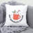 ChristmasCuteQuotes-06 Reversible Throw Pillow-18029674