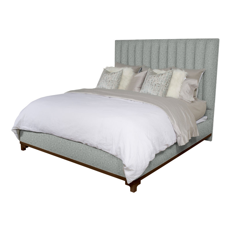 Jemma Upholstered Bed, Havana, Ian Haze, King