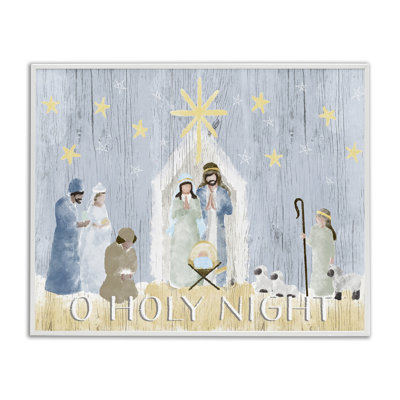 Crèche de Noël crèche de Noël, affiche de Noël