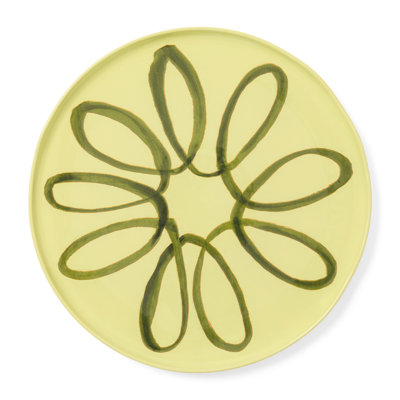 Amalfi Service Charger Plate - Lime - 12.6"