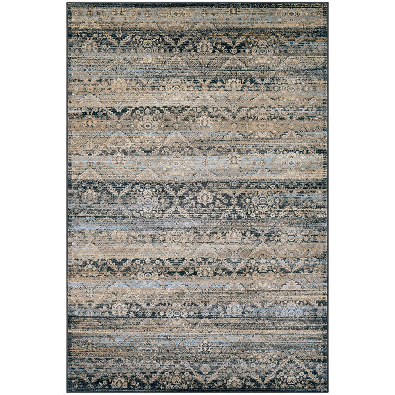 Doughlin Geometric Indoor Rug, Rectangle 5'3" x 7'6"