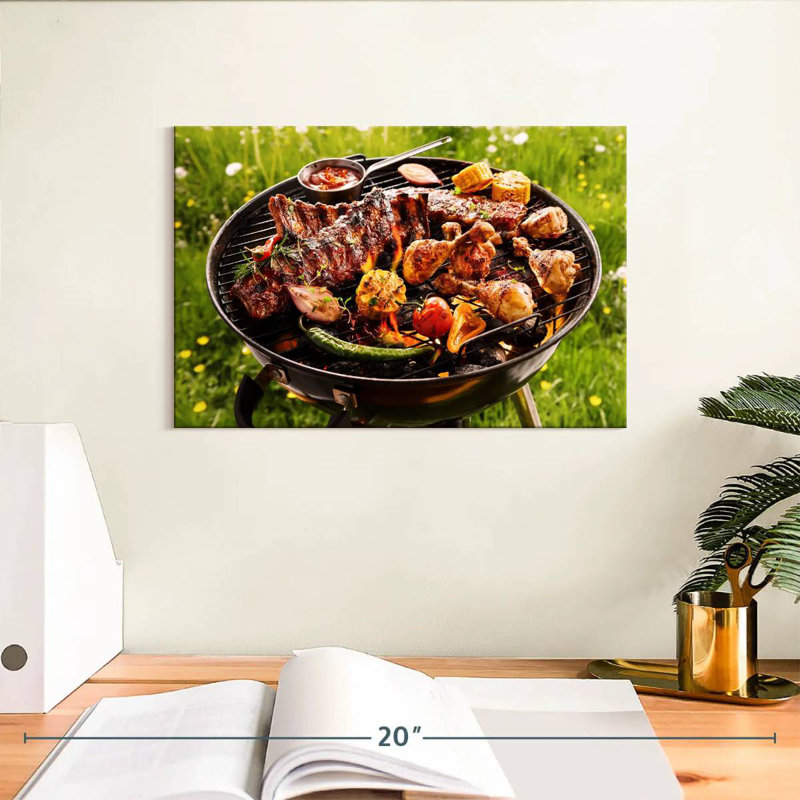 Barbecue extérieur, H 8 po x l 12 po