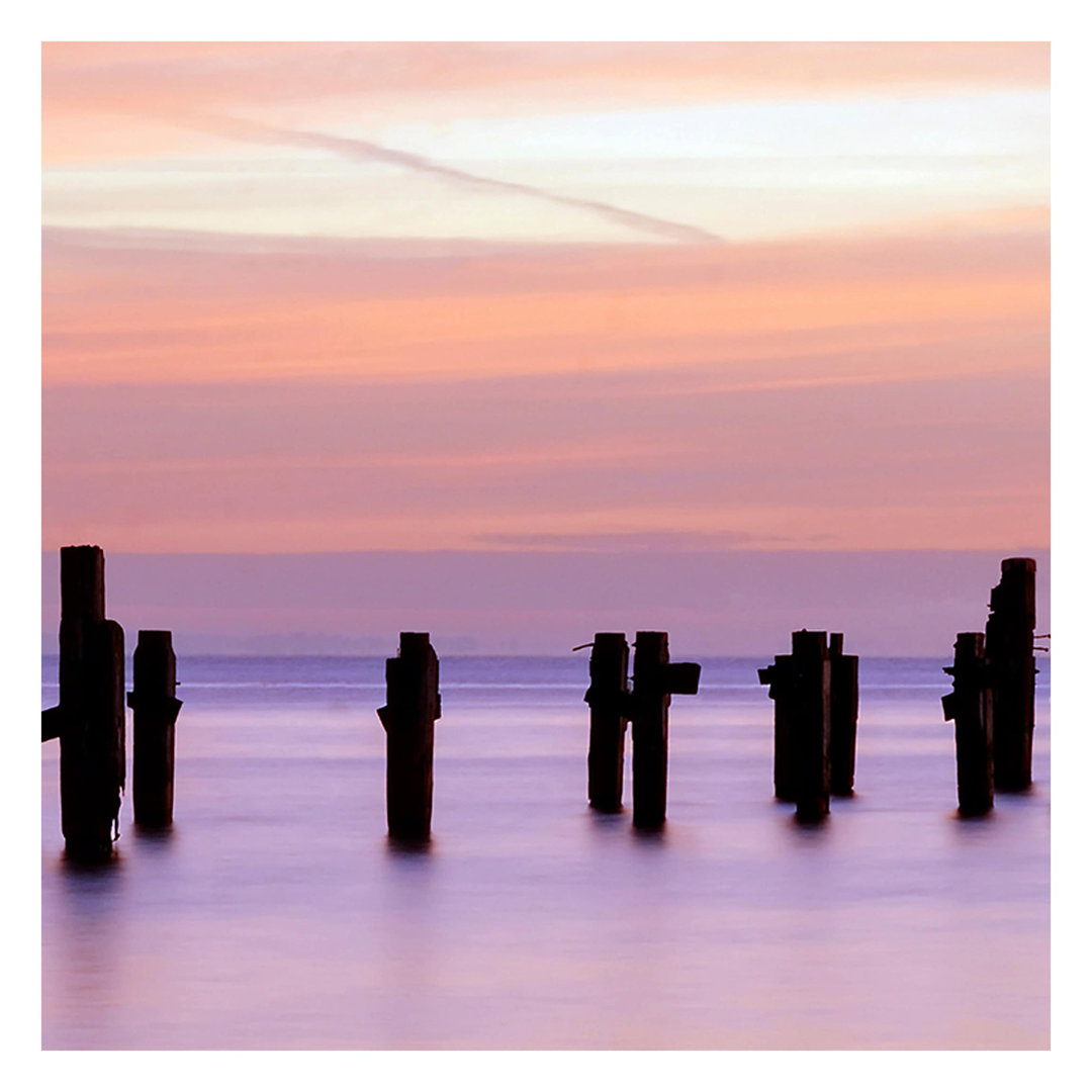 Sea Romance 1.92m x 1.92m Textured Matte Peel & Stick Wall Mural