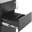Bridget-Malikia 30cm Wide 3 -Drawer Mobile Solid Wood File Cabinet-547477263