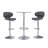 Aishvi 2 - Person Pedestal Dining Set-828522160-828522061