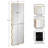 Scalloped Rectangle Bathroom Mirror-2017324024-2029512388