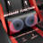 Adjustable Video Gaming Chair with Massage Swiveling PC & Racing Game Chair with Footrest-1332269543