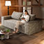 Canapé Luxury Cloud Comfort - 71 po en coton de qualité supérieure avec capacité de 600 lb et support ergonomique-378726953-378726955