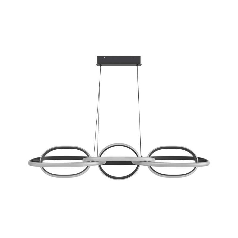 Gyda 1 - Light LED Pendant, Black