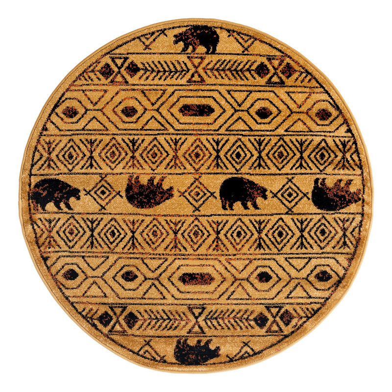 Pioneer Indoor Rug, Round 4'1"