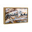 Abstrait «Copper and Blues» par Oliver Gal, reproduction d'art murale-66423059