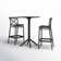 Farrah Square 2 - Person 23.6'' Long Bar Height Dining Set
