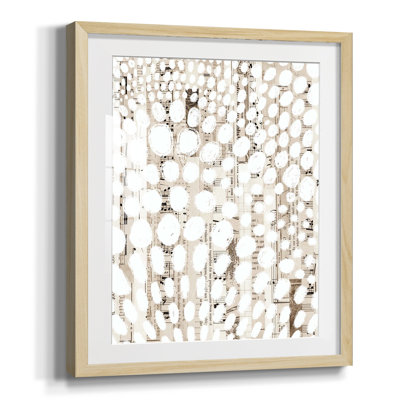 Motif rétro I, reproduction encadrée