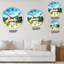 Petite horloge murale Mid-Century-51402107