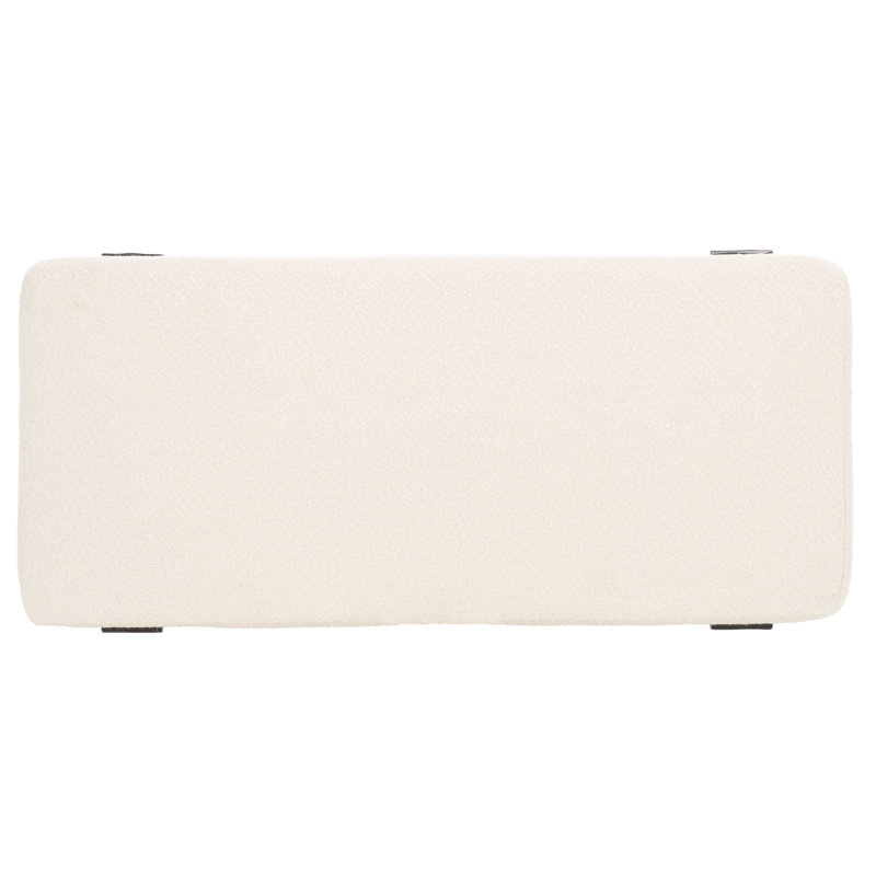 Jessa Boucle Bench, Black