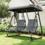 2 Person Porch Swing with Canopy