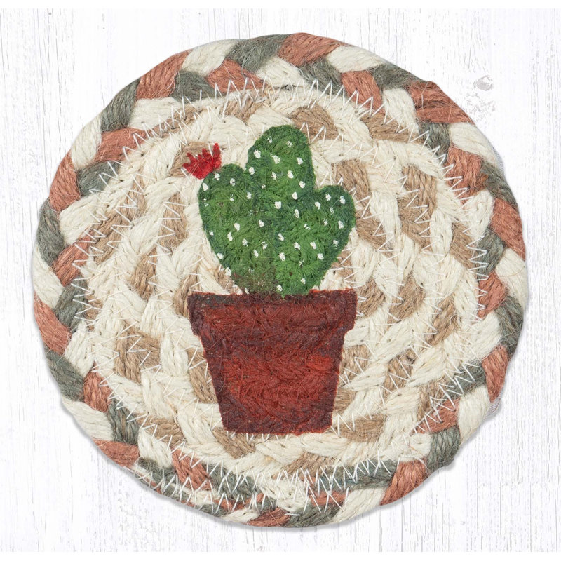  Sous-verre imprimé IC-661 Cacti 1 5 po x 5 po, Cactus 1 imprimé