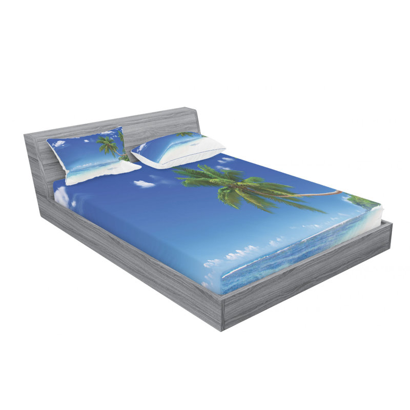 Microfiber Sheet Set, Full Sheet Set with Fitted Sheet