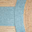 Tapis en jute / laine / coton tissé à la main Nott-1006420702