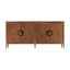 Furniture Classics Bakers Warm Pine Wood Brass Sideboard Buffet