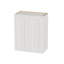Armoire murale en bois massif blanc Shaker-580308647-580308641