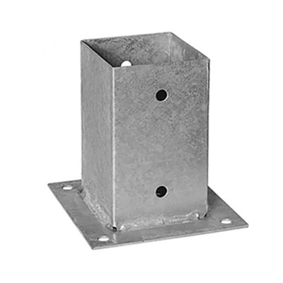 Brekyn Dakota Fields Grey Solid Wood Post Sleeve/Shield for Posts