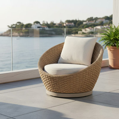 Chaise longue pivotante Kobalt