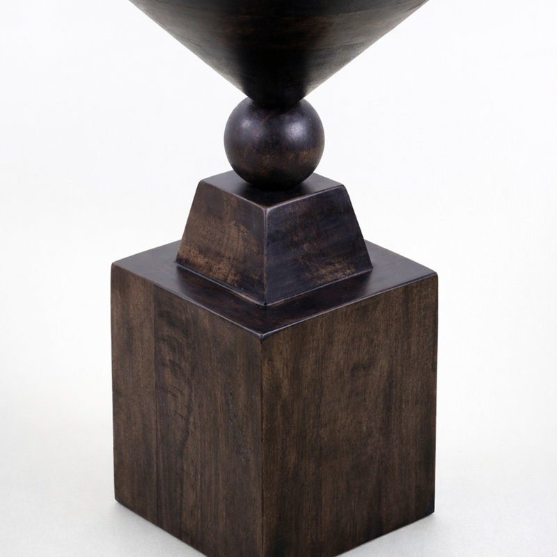 Table de bout en bois massif Agrima