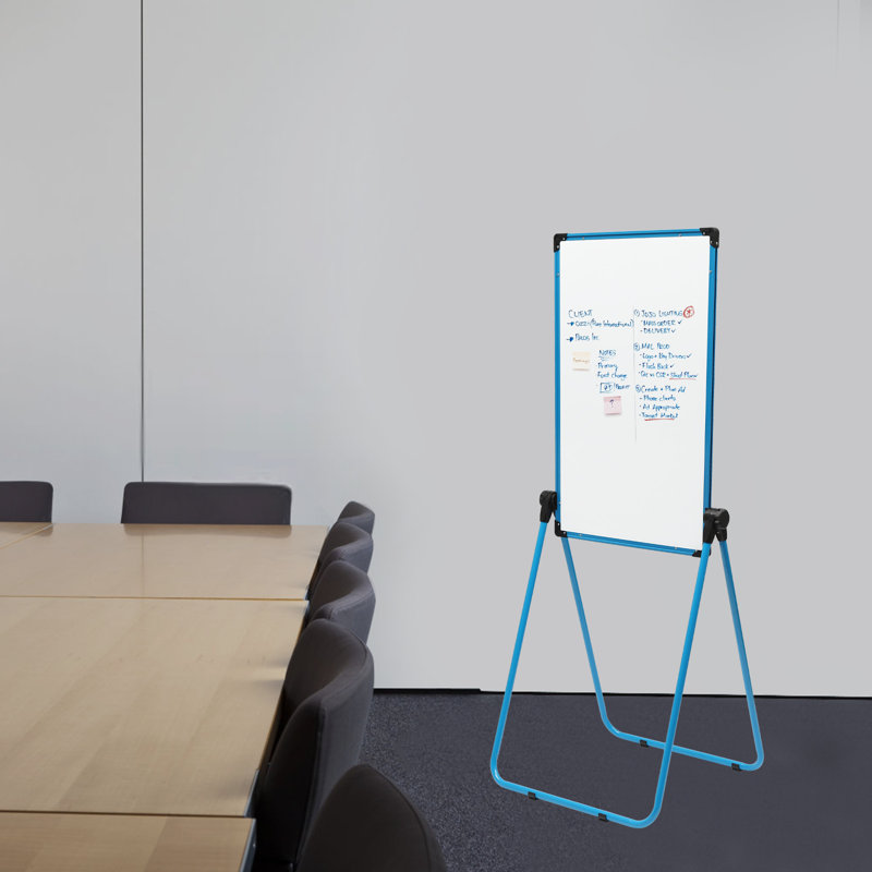 36" x 24" Double Sided Height/Angle Adjustable Magnetic White Board