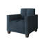 Chaise rembourrée en velours Olivia-120132891