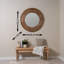 Hineefah Flat Jute Mirror