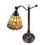 Lampe de bureau Tiffany's avec abat-jour réglable