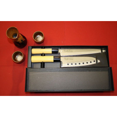 Concord Cookware Pro Line 3 Piece Carbon Steel Assorted Knife Set