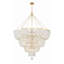 Lustre à niveaux 24 lumières Jacquelynn-83842450