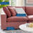 Commix 80" Velvet Square Arm Sofa-121624194