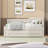 Upholstered Daybed with Trundle and 1 Drawer-182853726-182853720