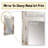Tree Monochrome Whispers Of Gray III - Monochrome Decorative Mirror, Gold Large Wall Mirror, Printed Metal Art-1488225374