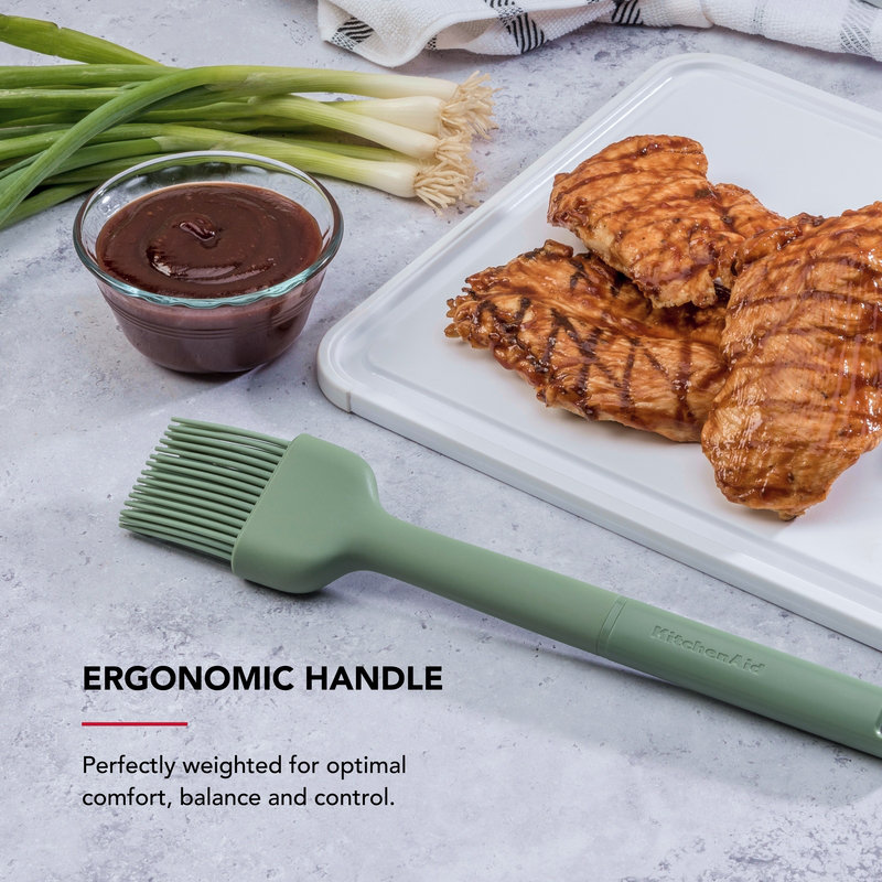 KitchenAid® Silicone Basting Brush, Cardamom