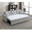 Canapé-lit modulaire avec 2 coussins décoratifs Sleeper