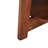 Monterey 48 in. L Oval Mid-Century Modern Wood Coffee Table in Warm Chestnut Finish; Tabletop Thickness 0.5 in. , Modern Take on Mid-Century Design; Accent Piece for Living Room, Living Room Furniture