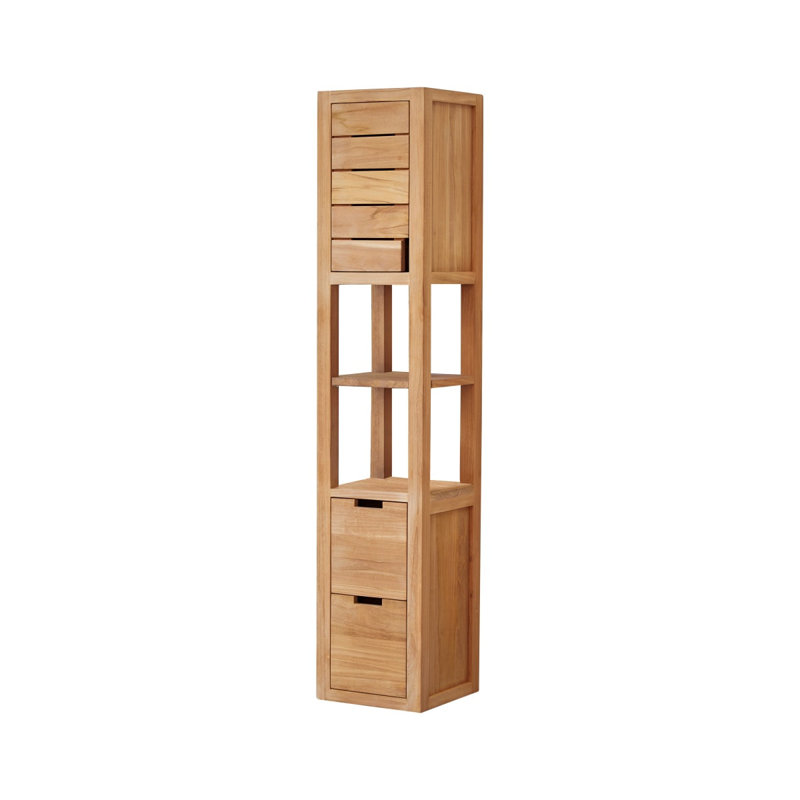 Serena Solid Wood Wall Linen Cabinet