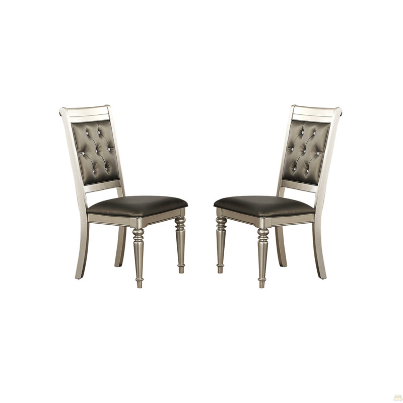 Dining Chairs With Tufted Back(Set Of 2)