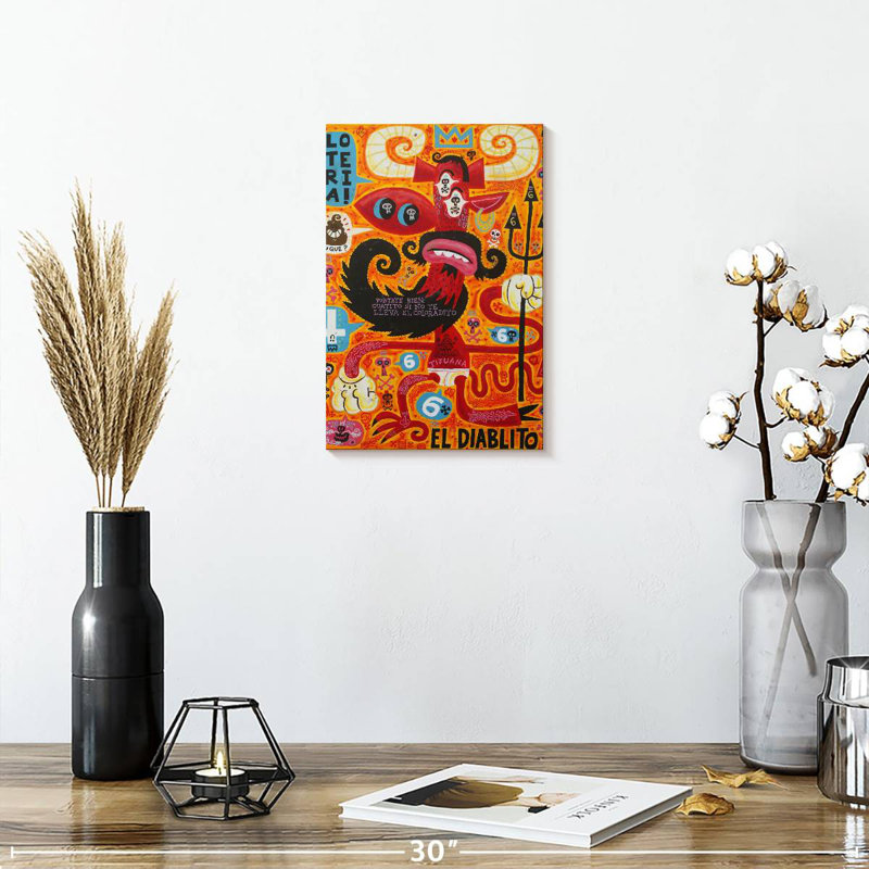 Kelan Loteria, 12" H x 8" W