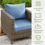 Chaises de patio pour l'extérieur avec coussins-98295768
