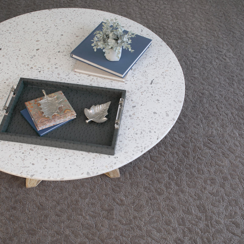 Leopardess Taupe Hand-Tufted Responsible Wool Rug, Runner 2'6" x 5'